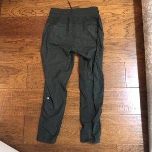 Army Green Lululemon pants